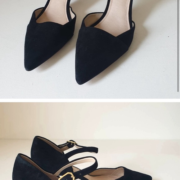 Suede shoes with ankle strap - Picture 4 of 4